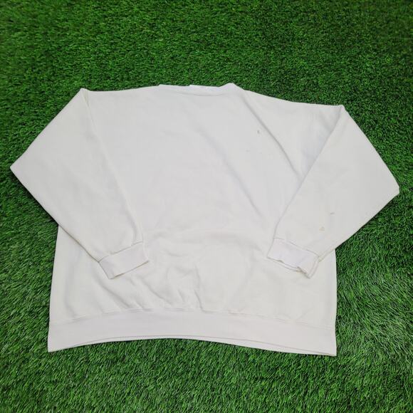 Vintage Maui Sunflower Sweatshirt Women L 26x25 Baggy USA - Picture 2 of 16